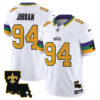 Men's Saints 2025 New Orleans City Vapor Limited Jersey - All Stitched White Cameron Jordan Jersey
