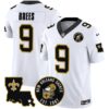 Saints EST. 1967 Patch Vapor Jersey - All Stitched - White - Drew Brees Jersey