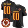 Washington Commanders 2024 Vapor Limited Custom Jersey - Est. 1932 Patch - All Stitched - Black Jersey