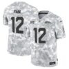 Seahawks 2024 Salute to Service Vapor Limited Jersey - Arctic Camo - All Stitched - 12th Fan Jersey