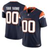 Denver Broncos 2024 Vapor Limited Custom Jersey - All Stitched - Navy Jersey