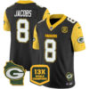 Packers Cheese Vapor Limited Jersey ? All Stitched - Black - Josh Jacobs Jersey