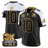 Denver Broncos 3-Time Champions Patch Gold Vapor Limited Jersey - All Stitched - Alternate - Bo Nix Jersey