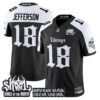 Men's Minnesota Vikings 'Gothic Norseblood Edition' Vapor Limited Jersey - All Stitched Alternate Justin Jefferson Jersey