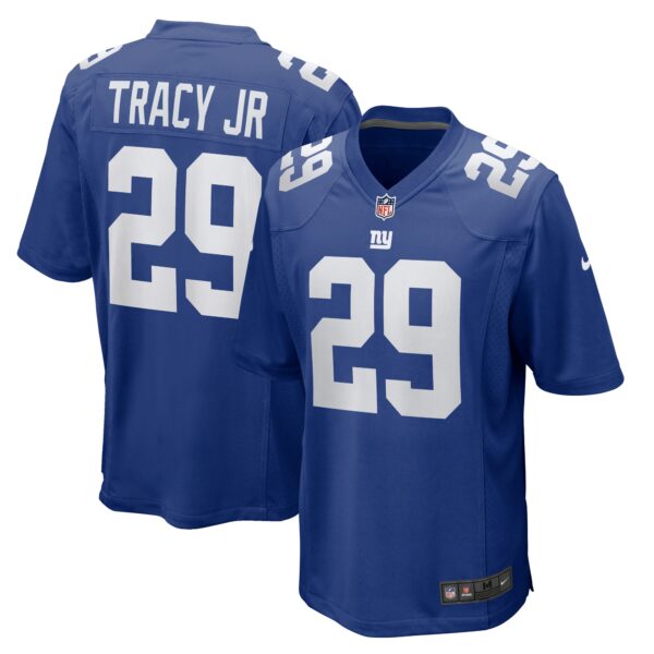 Tyrone Tracy Jr New York Giants Nike Team Game Jersey Royal