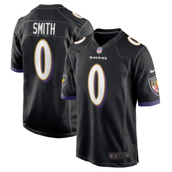 Roquan Smith Baltimore Ravens Nike Team Game Jersey Black