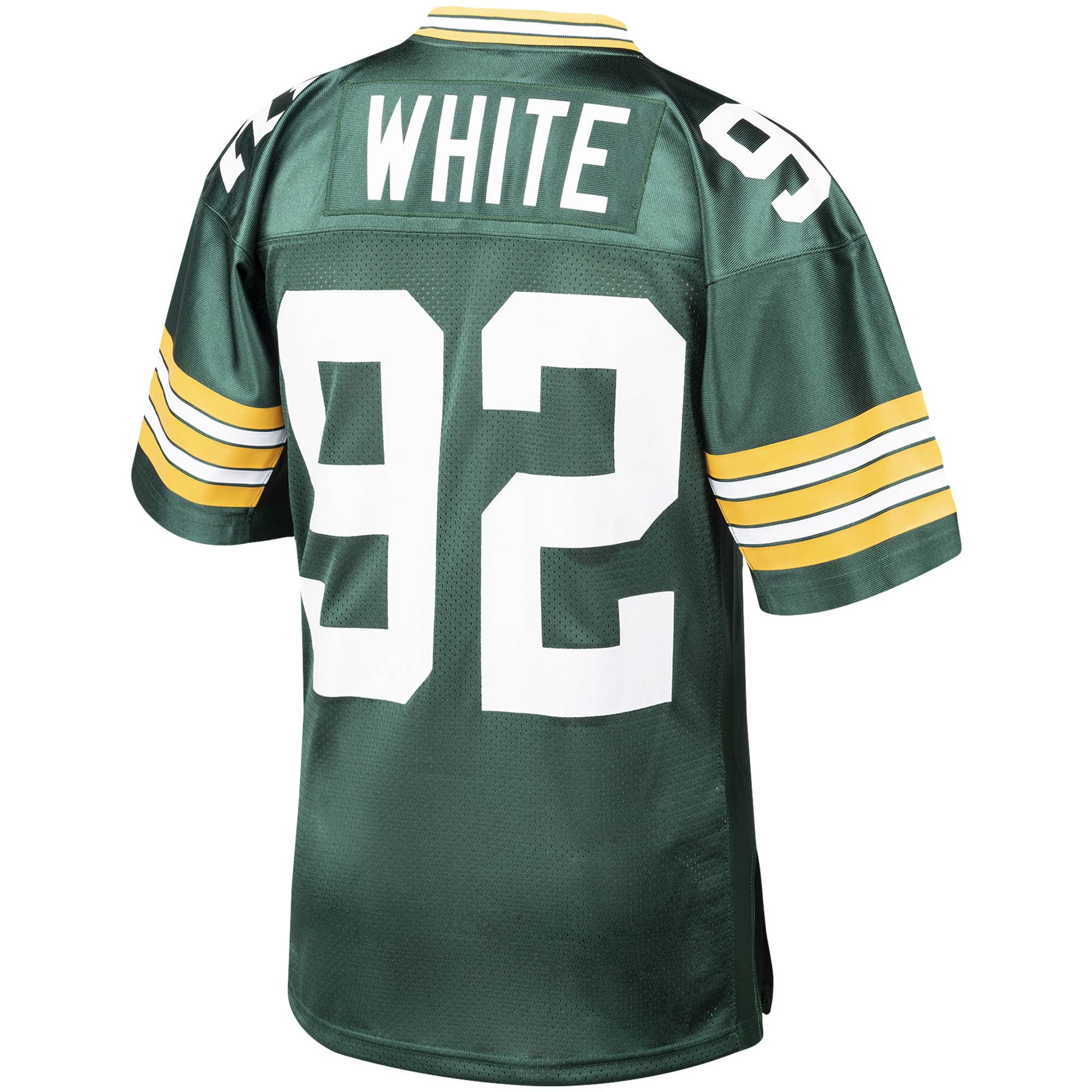 Reggie White Green Bay Packers 1993 Mitchell Ness Authentic Throwback Retired Player Jersey Green - Image 3