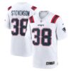 Rhamondre Stevenson New England Patriots Nike Game Player Jersey White