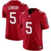 Men's Atlanta Falcons Vapor Limited Jersey - All Stitched - Red - Drake London