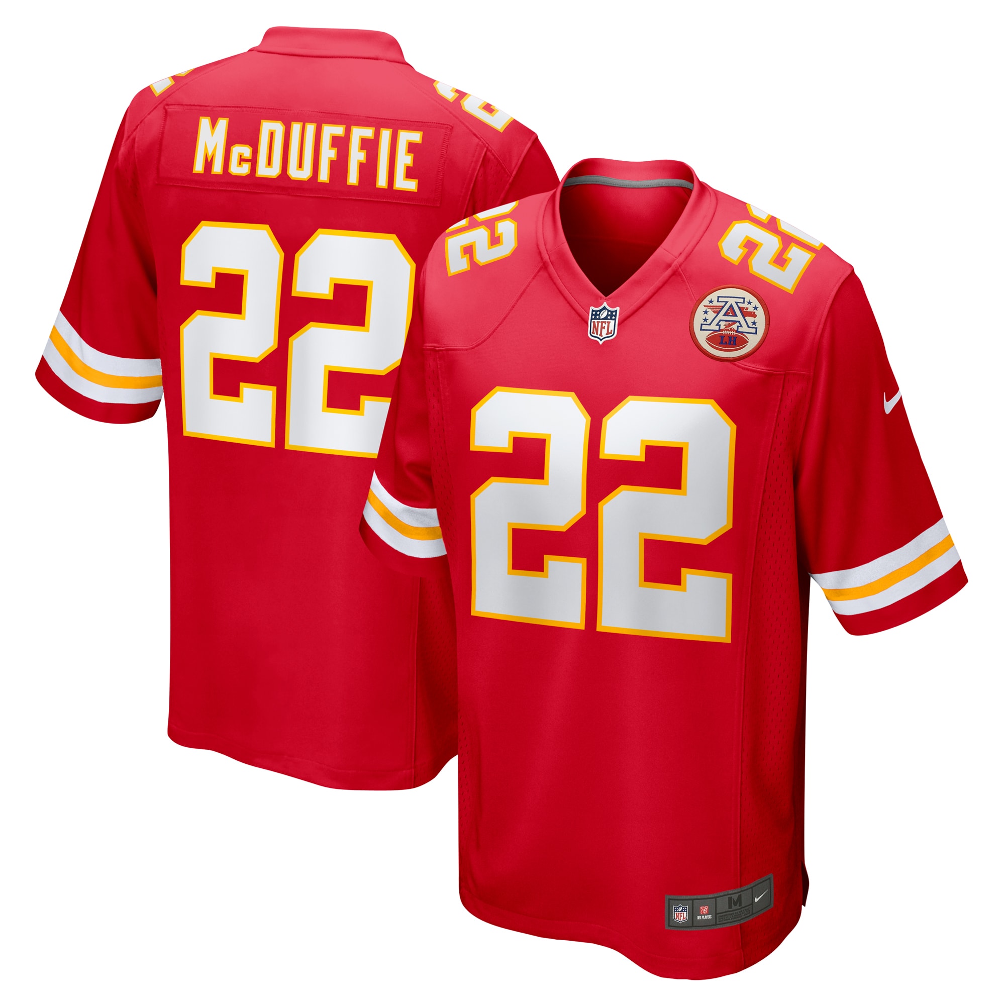 Trent Mcduffie Kansas City Chiefs Nike Game Jersey Red