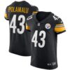 Troy Polamalu Pittsburgh Steelers Nike Retired Player Elite Jersey Black