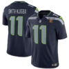 Seattle Seahawks #11 Jaxon Smith-Njigba Navy 2023 FUSE With John Madden Jersey