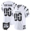 Bengals Special Vapor Limited Custom Jersey - All Stitched - White Limited Jersey