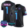 Dolphins “Miami Vice” Vapor Limited Jersey V4 - All Stitched - Black - Tua Tagovailoa Jersey