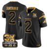 Denver Broncos 3-Time Champions Patch Gold Vapor Limited Jersey - All Stitched - Black Gold - Patrick Surtain II Jersey