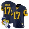 Rams Special Vapor Limited Jersey V2 - All Stitched - Navy - Puka Nacua Jersey