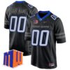 Boise State Broncos 2024 Game Custom Jersey - All Stitched - Black Jersey