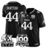 New York Giants 4-Time Champions Gothic Vapor Limited Jersey - 100th Seasons - All Stitched - Black - Cam Skattebo Jersey