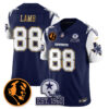Dallas Cowboys Vapor Limited Gold Jersey - John Madden Patch - All Stitched - Navy - CeeDee Lamb Jersey