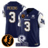 Dallas Cowboys Vapor Limited Gold Jersey - John Madden Patch - All Stitched - Navy - George Pickens Jersey