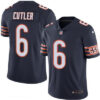 Men’s Chicago Bears #6 Jay Cutler Navy Blue 2016 Color Rush Stitched NFL Nike Limited Jersey