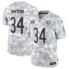 Chicago Bears #34 Walter Payton Arctic Camo 2024 FUSE Salute To Service Limited Football Stitched Jersey