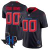 Houston Texans 2024 Texas Patch Vapor Limited Custom Jersey – All Stitched – Men – Navy Limited
