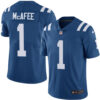Nike Colts #1 Pat McAfee Royal Blue Team Color Men’s Stitched NFL Vapor Untouchable Limited Jersey