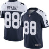 Nike Dallas Cowboys #88 Dez Bryant Navy Blue Thanksgiving Men’s Stitched NFL Vapor Untouchable Limited Throwback Jersey