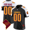 Washington Commanders Washington DC Map Patch Custom Jersey – All Stitched – Men – Black Alternate