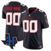 Houston Texans 2024 Texas Patch Vapor Limited Custom Jersey – All Stitched – Men – Navy