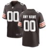 Nike Cleveland Browns Custom Game Jersey Brown