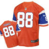 Men’s Denver Broncos #88 Demaryius Thomas Orange 1998 Retro Elite Jersey