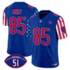 Mens Chicago Bears American Style Vapor Limited Jersey Cole Kmet Jersey Royal