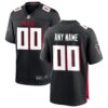 Atlanta Falcons Nike Custom Game Jersey Black