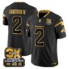 Denver Broncos 3-Time Champions Patch Gold Vapor Limited Jersey – All Stitched – Black Gold – Patrick Surtain II Jersey