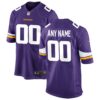 Minnesota Vikings Nike Custom Game Jersey Purple