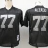 Oakland Raiders #77 Lyle Alzado Black Throwback Jersey