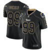 Nike Rams 99 Aaron Donald Lights Out Black Men’s Stitched NFL Limited Rush Jersey