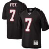 Michael Vick Atlanta Falcons Mitchell Ness Big Tall 2002 Retired Player Replica Jersey Black