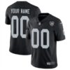 Las Vegas Raiders Active Player Custom Black 2024 65Th Anniversary Patch Vapor Football Stitched Jersey