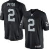 Nike Oakland Raiders #2 Terrelle Pryor Black Limited Jersey