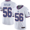 Nike Giants #56 Lawrence Taylor White Men’s Stitched NFL Limited Rush Jersey