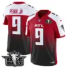 Mens Outkast X Atlanta Falcons 2024 Vapor Limited Jersey V2 Michael Penix Jr Jersey Red Alternate