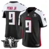 Mens Outkast X Atlanta Falcons 2024 Vapor Limited Jersey V2 Michael Penix Jr Jersey Black Alternate