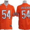 Nike Chicago Bears #54 Brian Urlacher Orange Game Jersey