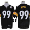 Size 60 4XL-Pittsburgh Steelers #99 Brett Keisel Black Stitched Nike Elite NFL Jerseys