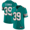 Nike Miami Dolphins #39 Larry Csonka Aqua Green Alternate Men’s Stitched NFL Vapor Untouchable Limited Jersey