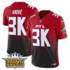 Outkast x Atlanta Falcons 2024 Vapor Limited Jersey – All Stitched – Red – Andre Jersey