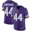 Nike Minnesota Vikings #44 Chuck Foreman Purple Team Color Men’s Stitched NFL Vapor Untouchable Limited Jersey